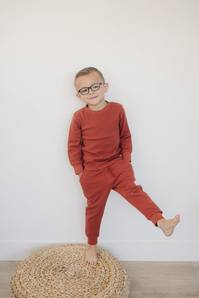 Everyday Pant | Brick Red Bottoms Henry Drew Collection 