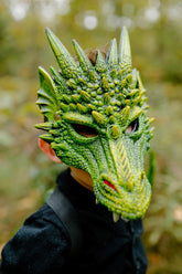 Green Dragon Mask Costumes Great Pretenders USA 