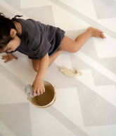 One Piece Reversible Playmats | Tribeca - Fog Toddlekind 