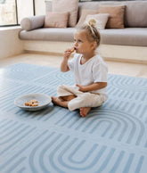 Premium Foam Playmats | Linear - Mineral Toddlekind 