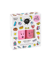 Nailpolish and Nail Sticker Set for Kids POP VICILink 