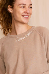 Love More Vintage Sweatshirt Sweatshirt People of Leisure 