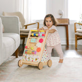 Tiny Land® Premium Natural Wooden Activity Walker baby walker Tiny Land 