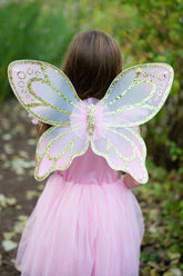 Gold Butterfly Dress with Fairy Wings Costumes Great Pretenders USA 