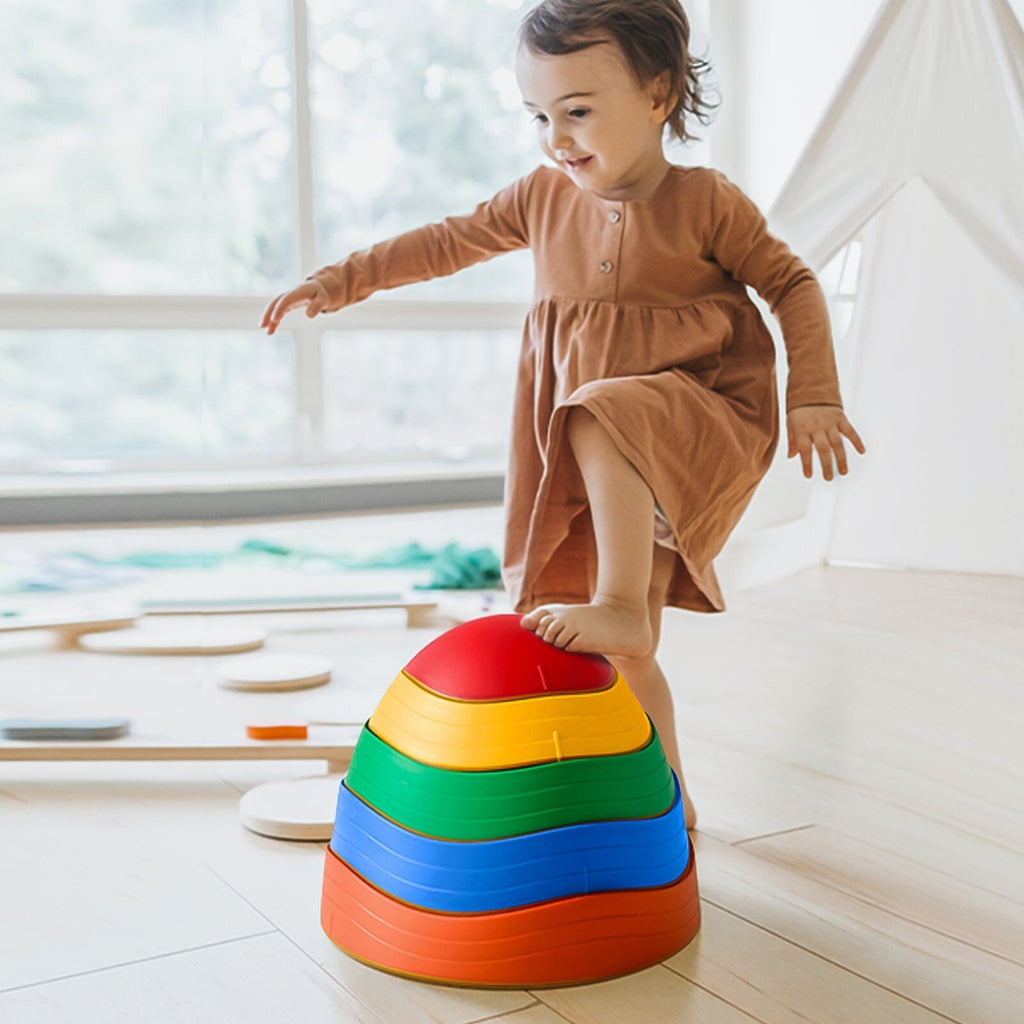 Tiny Land® Stepping Stones - Rainbow Color stepping stones Tiny Land 