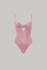 Eden Underwire One-Piece in Pink Musk One-Piece Decolet The Label 