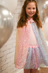 Ombre Sequins Cape by Great Pretenders Costumes Great Pretenders USA Size 4-6 