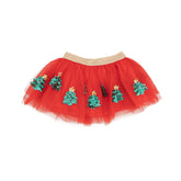 Holiday Tutu Skirt - Christmas Trees 594 Angel Dear 