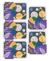 Coloring Kit - 5 units in set - SOLAR SYSTEM Small Coloring Kits VICILink 