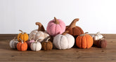 Shiraleah Assorted Set of 3 Felt Decorative Pumpkins, Multi by Shiraleah Shiraleah 