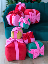 Shiraleah Assorted Set of 8 Gift Box Pillows | Multi Throw Pillows Shiraleah 