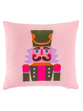 Shiraleah Nutcracker Pillow | Blush Throw Pillows Shiraleah 