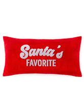 Shiraleah "Santa's Favorite" Pillow | Red Throw Pillows Shiraleah 