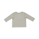 L/S Henley - Desert Sage Stripe 604 Angel Dear 