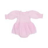 Long Sleeve Bubble Tutus - Ballet Pink 627 Angel Dear 