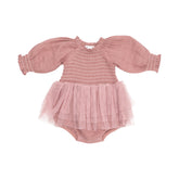 Long Sleeve Bubble Tutus - Dusty Rose 627 Angel Dear 