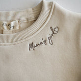 Mama's Girl/Mama's Boy Crewneck New shopatlasgrey Mama's Girl NB 