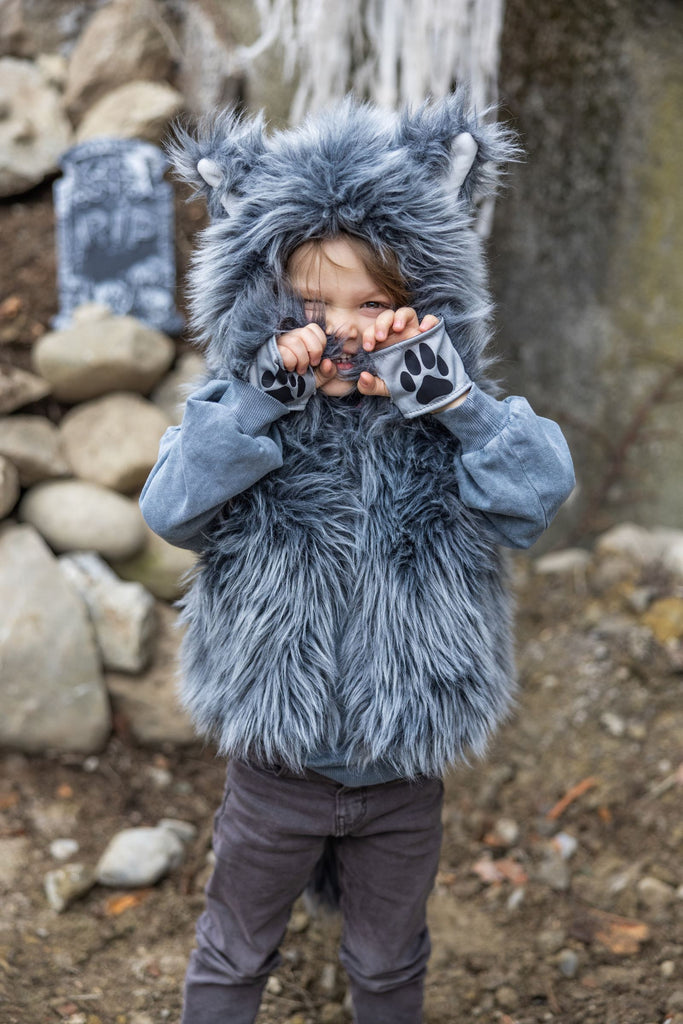 Big Bad Wolf Vest with Gloves Costumes Great Pretenders USA 