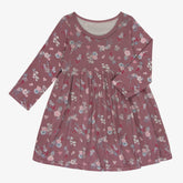 Fall Florals Mauve Dress Dress Bestaroo 