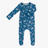 Fall Florals Navy Footie footie Bestaroo 