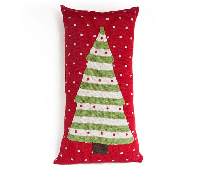 Striped Tree Lumbar Pillow Throw Pillows Melange Collection 