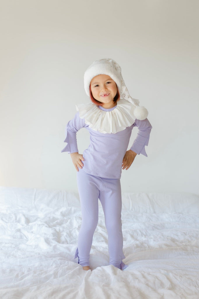 Pastel Purple Holiday Elf Pajama Costume Costumes Band of the Wild 