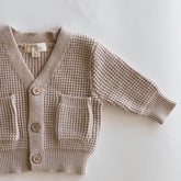 Knit Pocket Cardigan New shopatlasgrey 