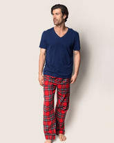 Men's Brushed Cotton Pants in Imperial Tartan Men's Pants Petite Plume 