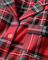 Men's Brushed Cotton Pajama Set in Imperial Tartan Adult Sleepwear Petite Plume 