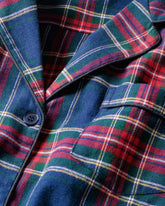 Men's Brushed Cotton Pajama Set in Windsor Tartan Adult Sleepwear Petite Plume 