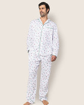 Men's Flannel Pajama Set in Après Ski Men's Pajama Petite Plume 