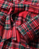 Men's Brushed Cotton Robe in Imperial Tartan Men's Robe Petite Plume 