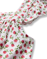 Women's Twill Clara Short Set in Petite Petals Women's Short Sleeve Short Set Petite Plume 