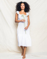 Women's Gauze Celeste Sundress | White Dresses Petite Plume 