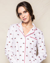 Women's Twill Nightshirt | Holiday Journey Nightshirts Petite Plume 