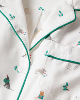 Women's Twill Nightshirt | Jingle Paws Nightshirts Petite Plume 