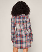 Women's Brushed Cotton Nightshirt | Westminster Tartan Nightshirts Petite Plume 