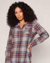 Women's Brushed Cotton Nightshirt | Westminster Tartan Nightshirts Petite Plume 