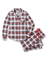 Women's Brushed Cotton Pajama Set | Balmoral Tartan Pajama Sets Petite Plume 