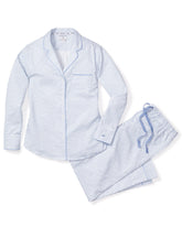 Women's Twill Pajama Set | La Mer Pajama Sets Petite Plume 