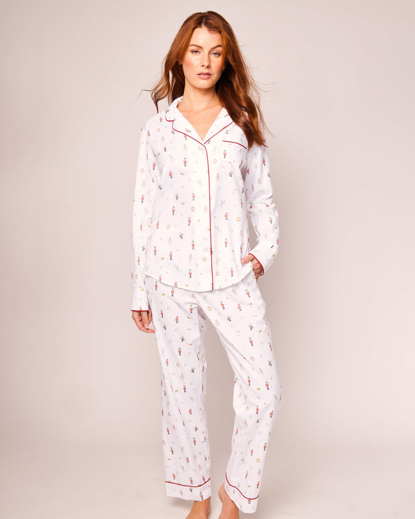 Women's Twill Pajama Set | A Night at the Nutcracker Pajama Sets Petite Plume 