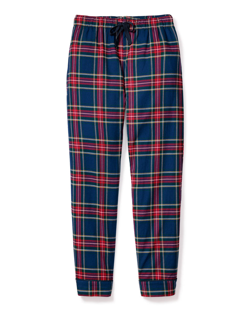 Women's Brushed Cotton Pants in Windsor Tartan Women's Pants Petite Plume 