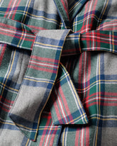 Women's Brushed Cotton Robe in Westminster Tartan Women's Robe Petite Plume 