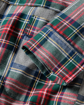 Women's Brushed Cotton Robe in Westminster Tartan Women's Robe Petite Plume 