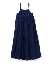 Women's Gauze Serene Sundress | Navy Dresses Petite Plume 