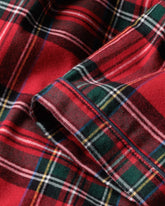 Women's Brushed Cotton Short Sleeve Short Set in Imperial Tartan Women's Short Sleeve Short Set Petite Plume 