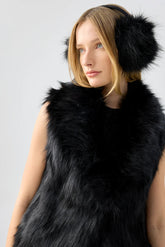 All Ears Earmuffs | Black Earmuffs Unreal Fur 