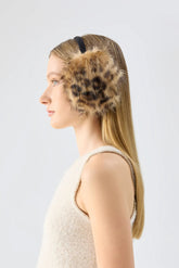 All Ears Earmuffs | Leopardess Earmuffs Unreal Fur 