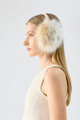 All Ears Earmuffs | Snow Leopard Earmuffs Unreal Fur 