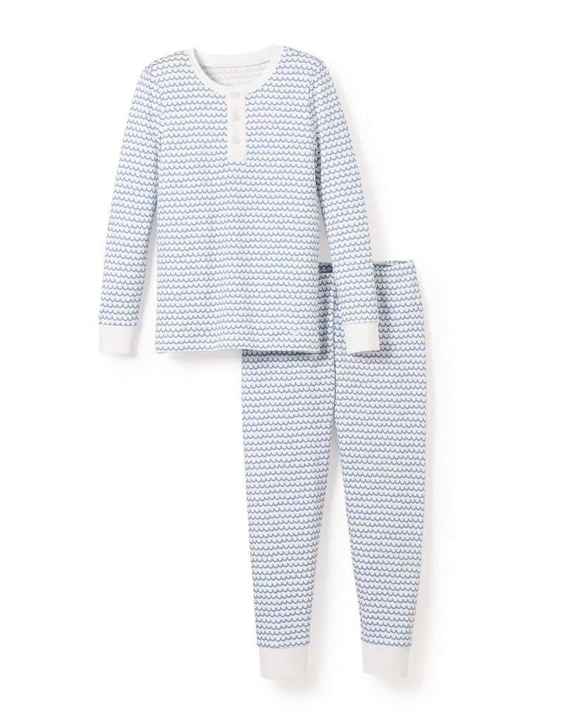 Kid's Pima Snug Fit Pajama Set | La Mer Pajama Sets Petite Plume 